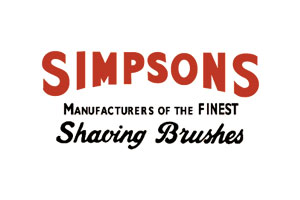 Simpsons Shaving Brushes Logo